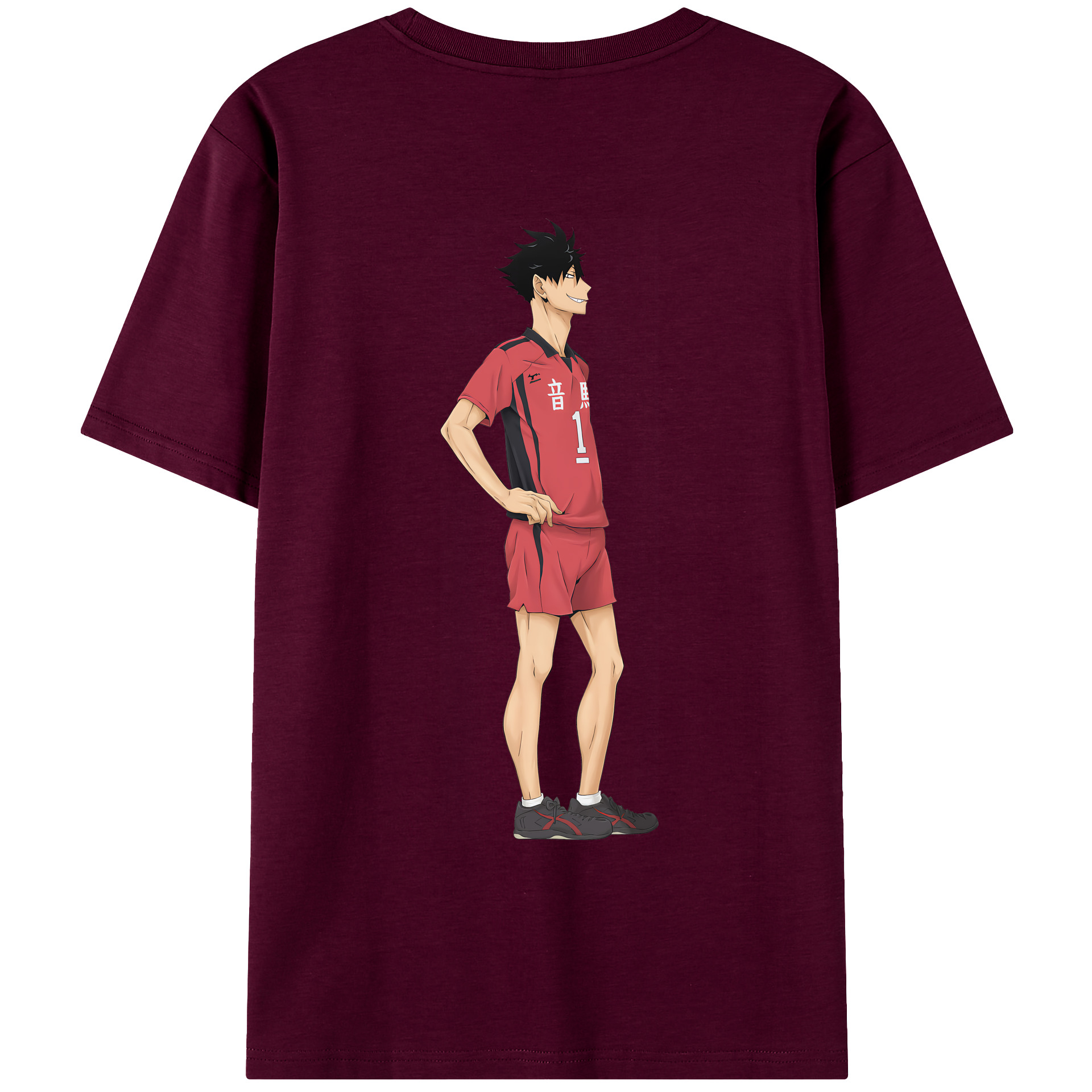 （画像用） ハイキュー!! Haikyu!! レディース半袖Tシャツ(バックプリント)